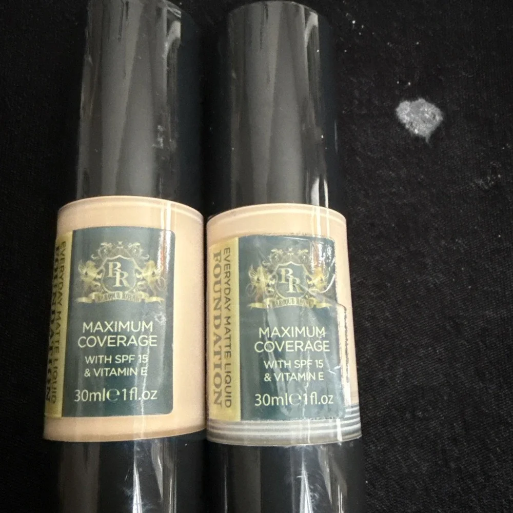 Foundation Baroque Royal ‎ Lot (2) 1oz Ea.  SPF  15 And. E. 4206